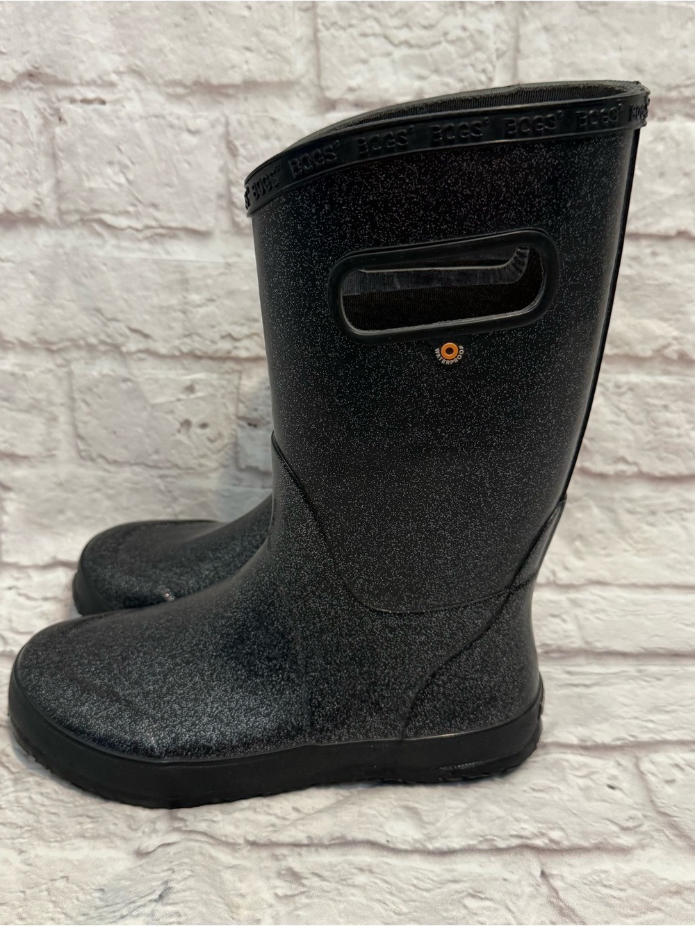 Bogs Glitter Rain Boots girls size 5